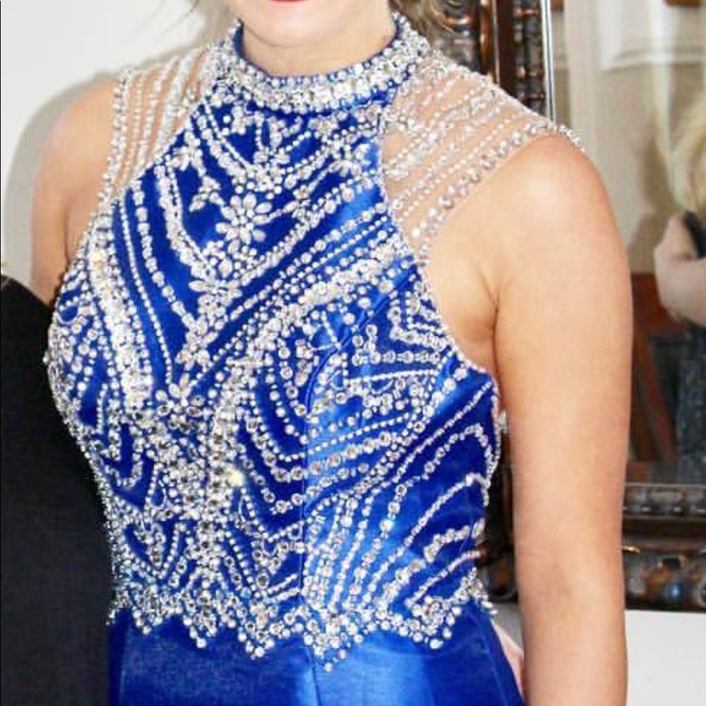 WORN ONCE Rachel Allen size 8 pageant dress